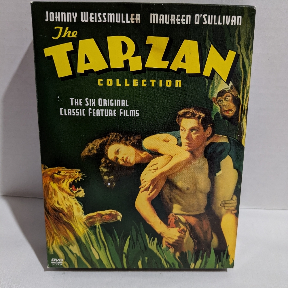 The Tarzan Collection DVD Box Set Johnny Weissmuller 4-Disc DVD 2004 Bilingual